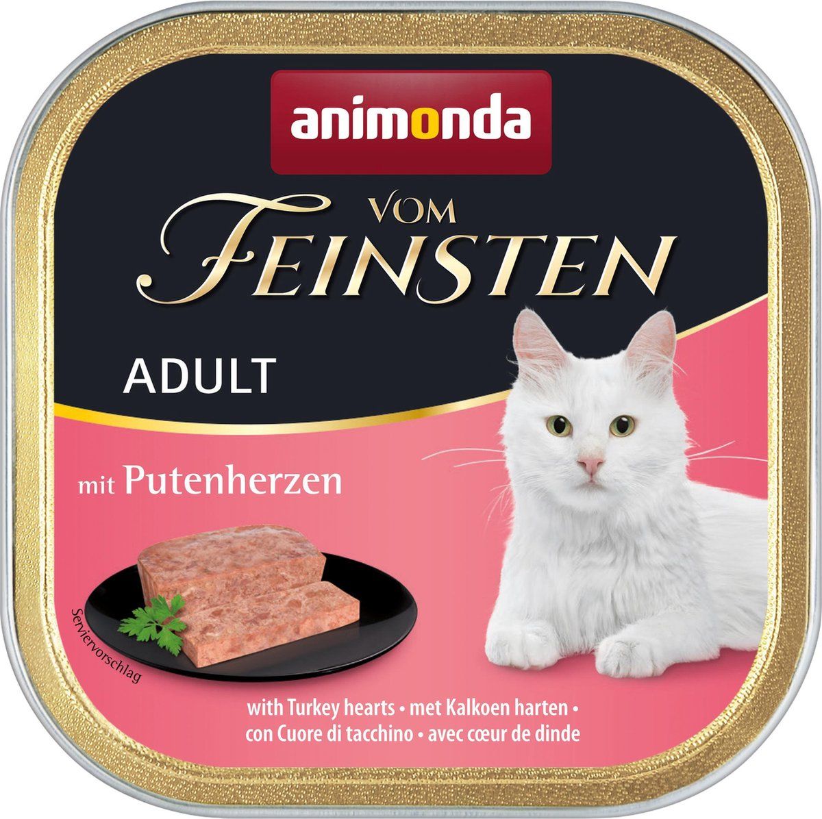 Animonda von Feinsten kat Adult Kalkoenhart 32 x 100 gram
