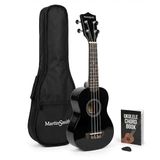 Ukelele Ukelele Met Ukelele Tas Zwart Design