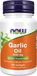 NOW Garlic Knoflook Oil 1500mg Vegan 100 Softgels