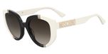 Moschino MOS173/S White Black 53/22/140 Woman Zonnebrillen