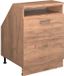 Vicco Rion meuble pour mur incliné – 60 x 81,6 cm avec 2 tiroirs, corps de meuble 60 cm de profondeur Chêne doré puissant