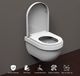 Merkloos / Sans marque closing mechanism I High quality - toiletdeksel met snelsluiting voor eenvoudige reiniging, Duroplast wc-deksel
