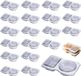 Ibenzoa® set de 12 pièces de boîtes de conservation réutilisables en plastique avec fermeture hermétique et matériaux sans BPA