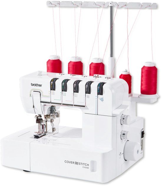 Brother CV3550 Coverlock - 4 Stitches - White