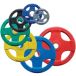 Body-Solid disques olympiques en caoutchouc coloré à 4 prises 20 kg