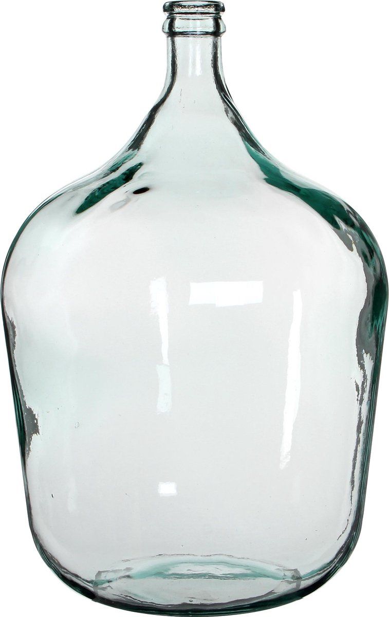 Mica Decorations Diego Vaas - H56 x Ø40 cm - Gerecycled Glas - Transparant