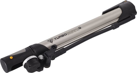 Topeak Turbo Morph met Manometer Mini Fietspomp 2016