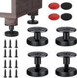 Dailygoods - 4 Stuks Pieds de meuble réglables - Outil anti-vibration pour meubles