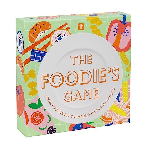 Talking Tables Talking Tables The Foodies Game - bordspel met voedselthema voor koppels, gezinnen, vrienden en fijnproevers - 2-6 spelers