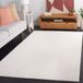 Safavieh Boho tapijt voor woonkamer, eetkamer, slaapkamer - Loft Collection, korte pool, ivoor, 82 x 244 cm