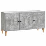 vidaXL TV-kast 99 x 34,5 x 50 cm Betongrijs Bewerkt hout