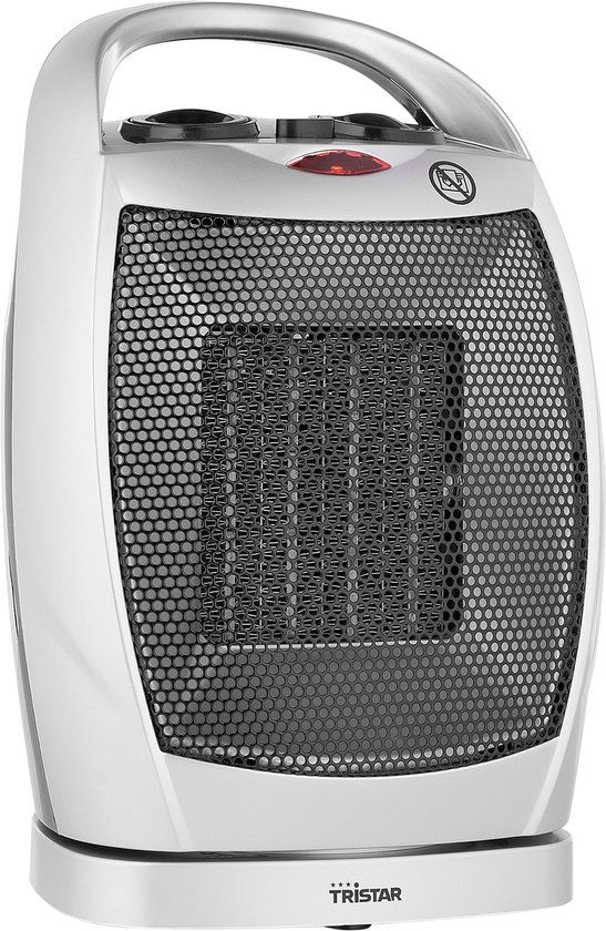 Tristar KA-5038 Keramische Kachel - 1500W - Zwart/Zilver