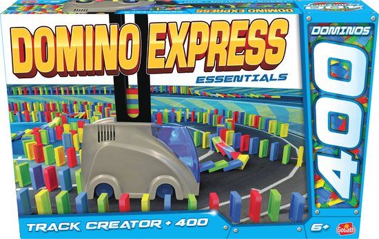 Goliath Domino Express Track Creator + 400 dominoes - Constructiespeelgoed - Dominopakket