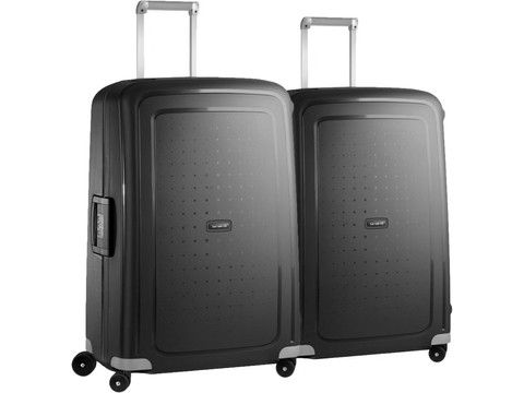 Samsonite S'Cure Spinner 75cm Duo Pack Black