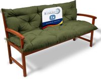 Beautissu Flair BR Bankkussen 180x50x50 cm Olijfgroen – Zit- en Rugkussen