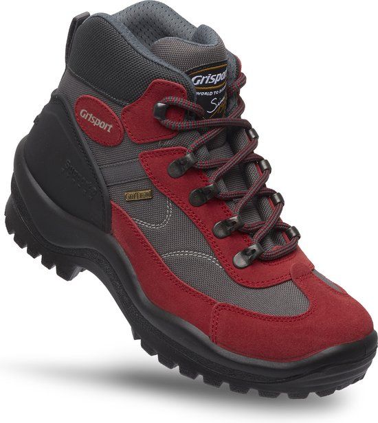 Grisport Torino Mid Unisex Wandelschoenen - Rood