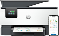 HP HP OfficeJet Pro 9125e All-in-One printer, Kleur, Printer voor Kleine en middelgrote ondernemingen, Printen, kopi&#235;ren, scannen, faxen, HP+; geschikt voor HP Instant Ink; printen vanaf telefoon of tablet; touchscreen; Smart Advance Scan; instant papier; USB-poort voorzijde; dubbelzijdig printen; dubbelzijdig scannen; automatische documentinvoer; faxen