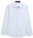 Tom Tailor Chemise Homme Coupe ajustée Coton Bleu clair rayé M