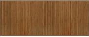 vidaXL - Vloerkleed - rechthoekig - 80x200 cm - bamboe - bruin