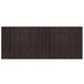 VidaXL 376911 tapijt Bamboo, Polypropyleen (PP) Donkerbruin