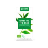 Purasana 6x Purasana Single Plants Powders Extrait de thé vert Bio 120 capsules