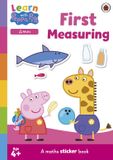 Learn Ladybird Learn with Peppa: First Measuring sticker activity book
