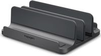 Spigen Verticale Verstelbare Laptop en Tablet Standaard | Geschikt voor Laptop, MacBook, Tablet en Smartphone | Antislip | Antikras | Standaard voor 4 Apparaten | LD208-S4 | Grijs
