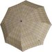 Knirps T.760 Stick Automatic Check Beige Paraplu