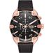 Diesel Spiked herenhorloge, chronograaf uurwerk met siliconen band, roestvrij staal of leer
