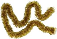 Gerimport Guirlandes de Noël - Or - Lametta en aluminium - 180 x 7 cm
