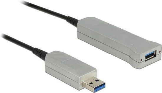 Delock actieve optical fiber USB naar USB verlengkabel - USB3.0 - 20 meter