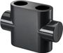 Oventrop Couvercle pour Multiblock T, passage, anthracite, 1184088