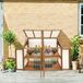 Lendo Online Serre 120x49x97,5 cm Bois de sapin PC Marron