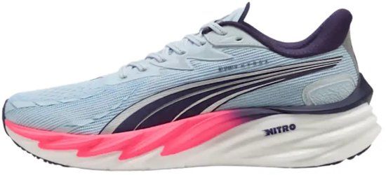 Puma Velocity Nitro 4 X Hyrox Hardloopschoenen Heren Roze Maat 42.5