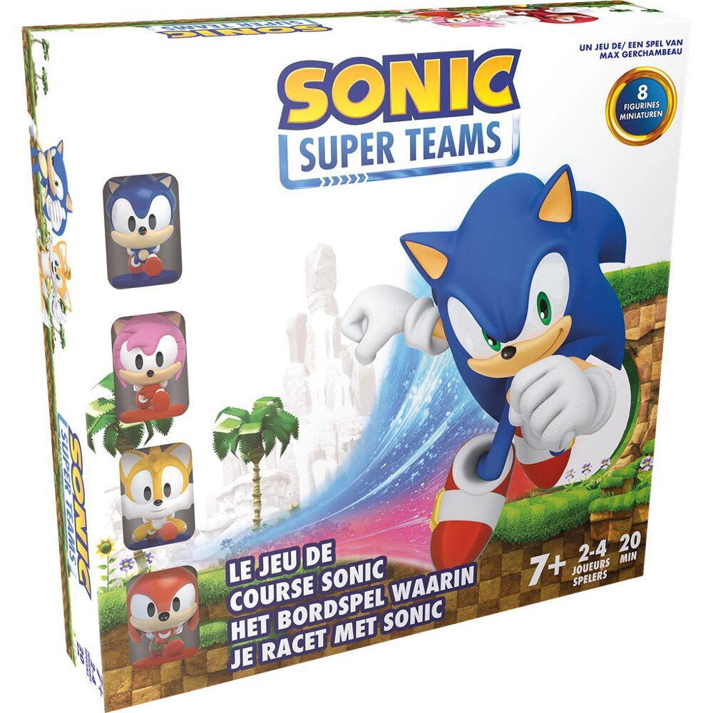 Zygomatic Sonic Super Teams Boardgame