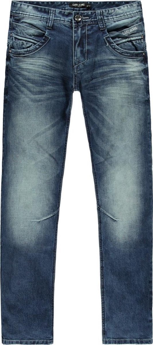 Cars Jeans Heren BLACKSTAR Tapered Fit Stone Albany Wash - Maat 28/32