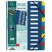 Exacompta 4x Sorteermap HARMONIKA® met uitrekbare rug en uitgesneden vensters - 24 indelingen - Blauw - 55242E