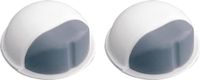 AMIG Deurstopper/deurbuffer - 2x - D50mm - zelfklevend - wit