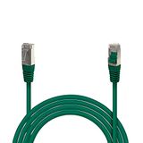 Waytex 33595 Ethernet-kabel, RJ45, Cat6, FTP 250 MHz, afgeschermd, 100% koper, compatibel met pc, printer, box, router, netwerk-switch, gameconsoles, TV, 7,5 m, groen