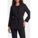 GUESS Amy Blazer Ceinturé Jet Black A996