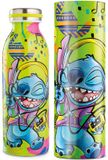Egan Disney Stitch waterfles/thermofles - groen - RVS - 21 cm