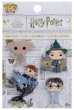 Loungefly Funko Harry Potter - POP! Enamel Pins 4-Set Anniversary Chamber Of Secrets 4 cm Pin - Multicolours