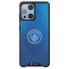 Man City Officiel Coque de Téléphone 3D OPPO Find X3 - Coque Officielle 3D Design Bleu Métallique