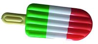 Garden Friend Ice Lolly matras, opblaasbaar, Italië, 178 x 65 x 5 cm