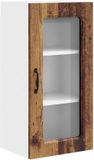 vidaXL Vaatwasserpaneel Kalmar Oudhout 40 x 31 x 80 cm Bewerkt Hout