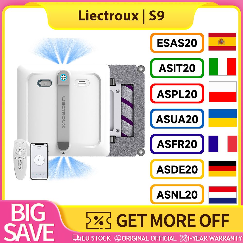 NONE Liectroux S9 Raamreinigingsrobot