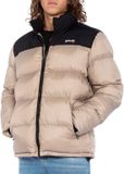Schott Utah Puffer Winterjas Heren - Beige/Zwart - Maat M