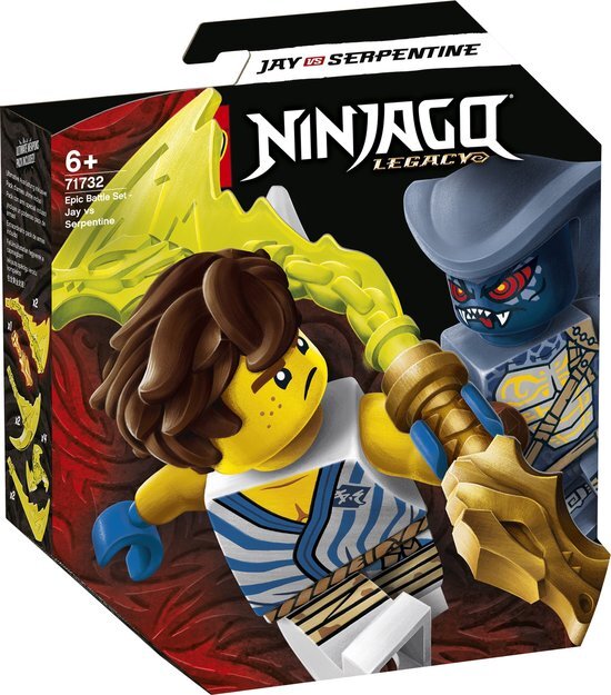 lego NINJAGO Epische Strijd Set Jay tegen Serpentine