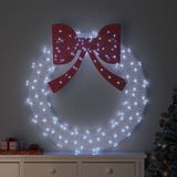 VidaXL Guirlande 150 LED blanc froid 120 cm acrylique