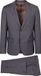 Suitable Sharkskin Kostuum Wol Aubergine - Maat 46 - Heren